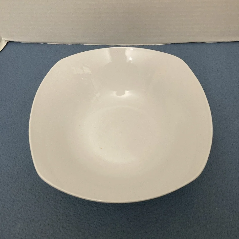 Crate & Barrel White Porcelain 9